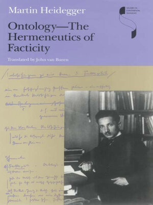cover image of Ontology—The Hermeneutics of Facticity
